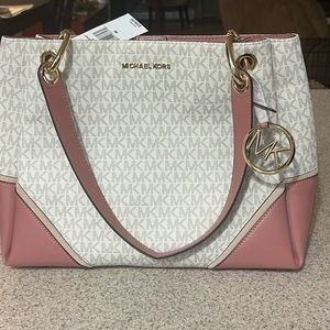 Michael Kors Nicole Large Shoulder Tote Bag